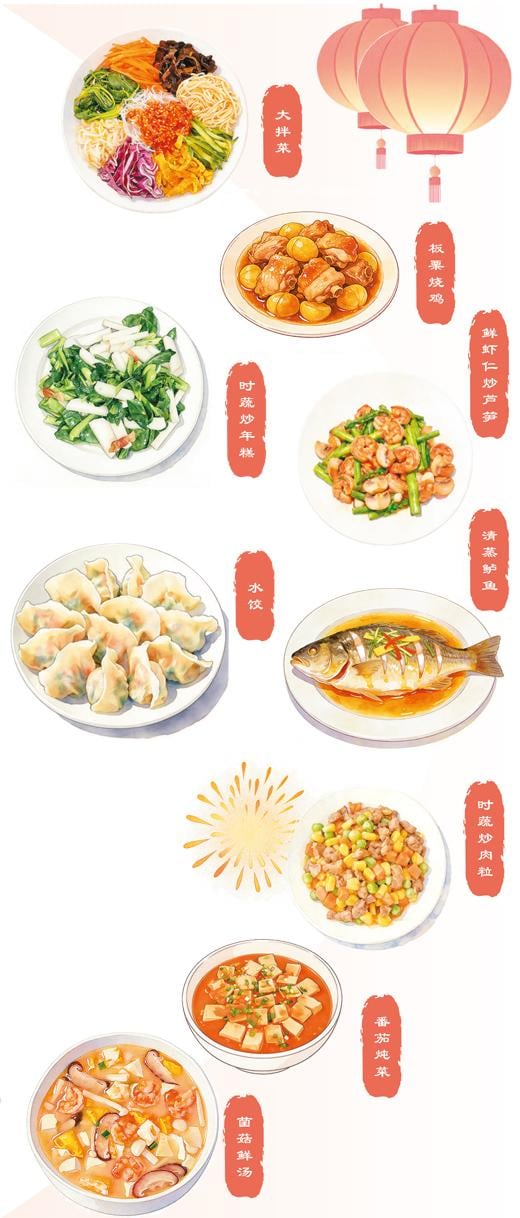 巧做年夜饭 健康合家欢