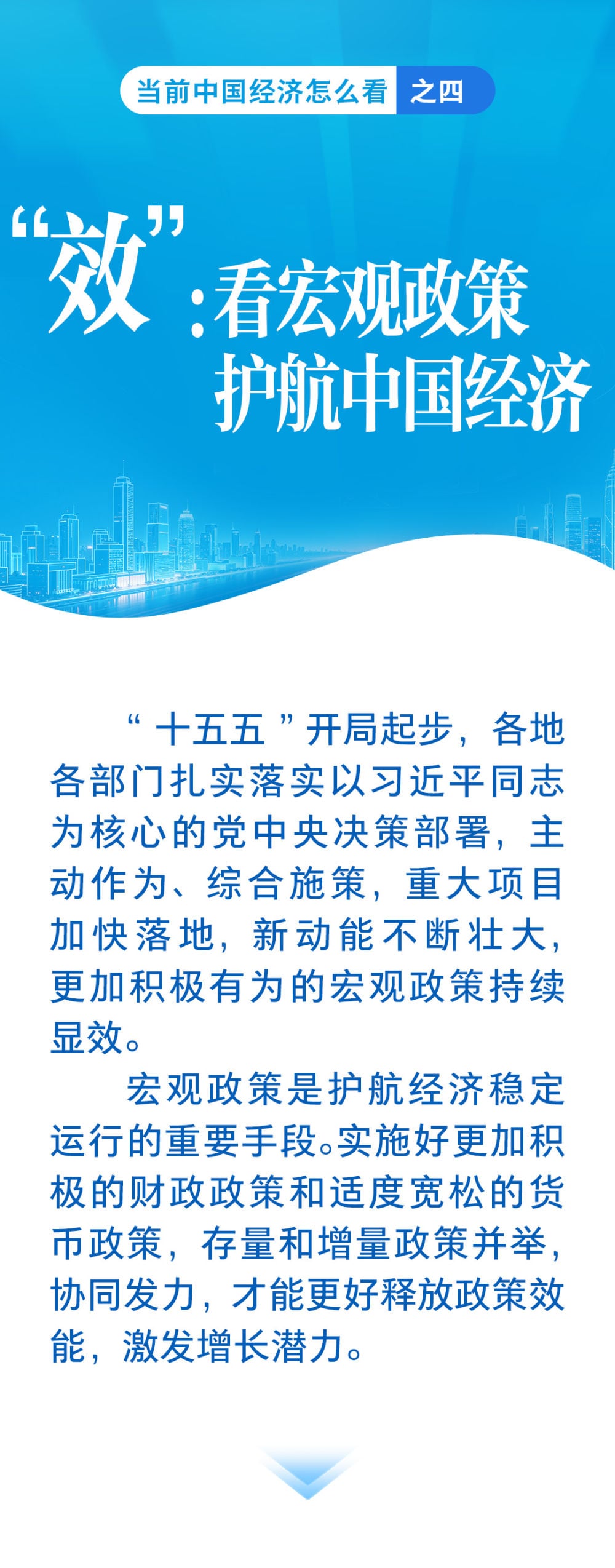 当前中国经济怎么看｜“效”：看宏观政策护航中国经济
